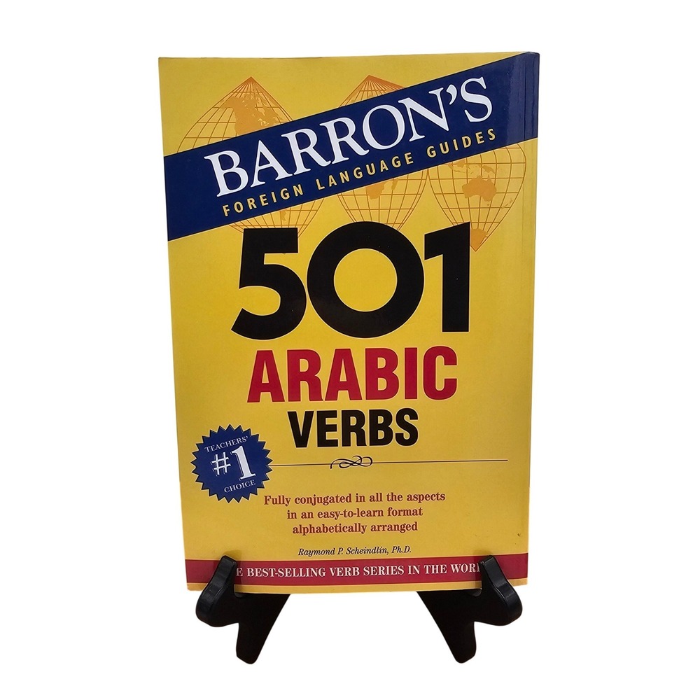 501 Arabic Verbs Barron's Foreign Language Guides Raymond Scheindlin Paperback